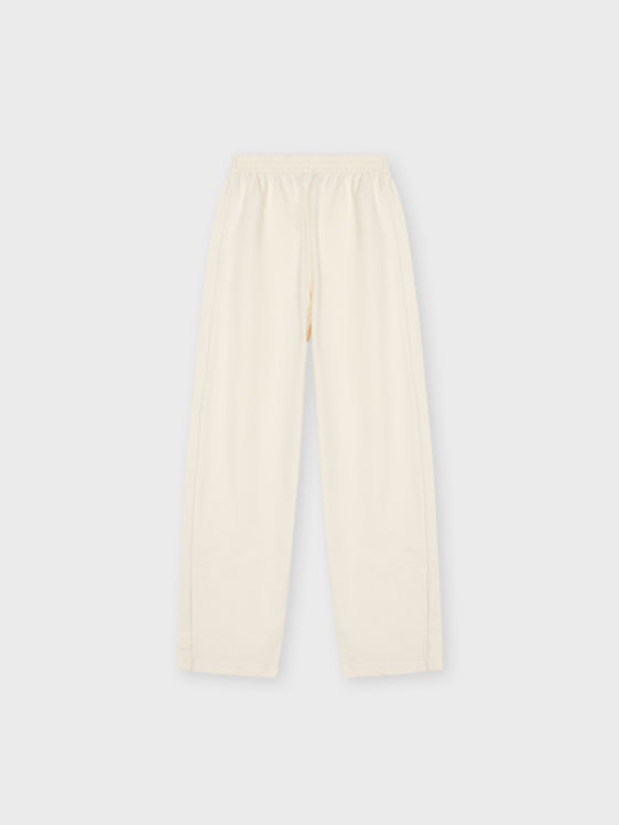 Picture of ND8675 GIRLS WHITE COTTON FELPA PANTS WITH SIDE POCKETS 6-14